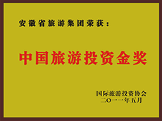 2011年度中国必威国际投资金奖
